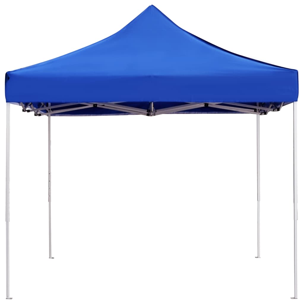 vidaXL Tente de réception pliable Aluminium 4,5x3 m Bleu