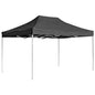 vidaXL Tente de réception pliable Aluminium 4,5x3 m Anthracite