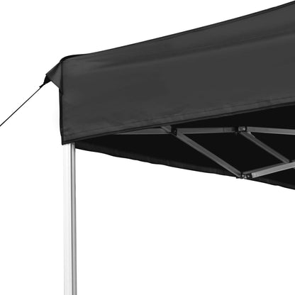vidaXL Tente de réception pliable Aluminium 4,5x3 m Anthracite