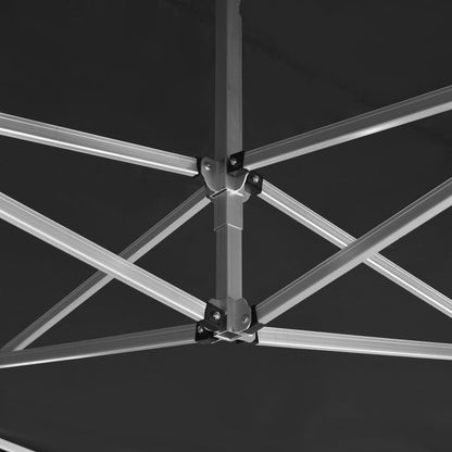 vidaXL Tente de réception pliable Aluminium 4,5x3 m Anthracite