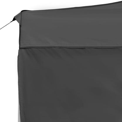 vidaXL Tente de réception pliable à parois Aluminium 4,5x3m Anthracite