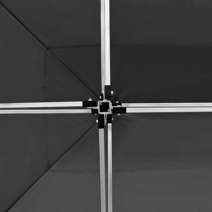 vidaXL Tente de réception pliable à parois Aluminium 4,5x3m Anthracite