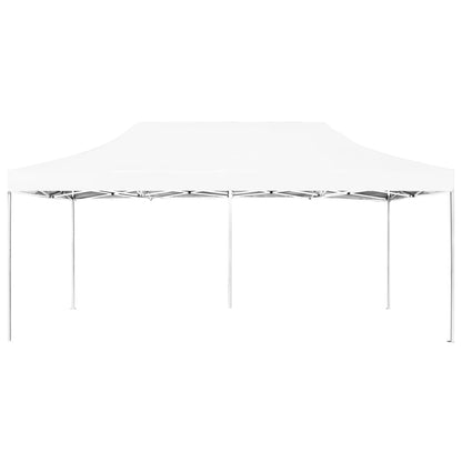 vidaXL Tente de réception pliable Aluminium 6 x 3 m Blanc