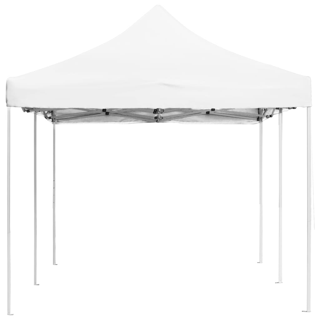 vidaXL Tente de réception pliable Aluminium 6 x 3 m Blanc