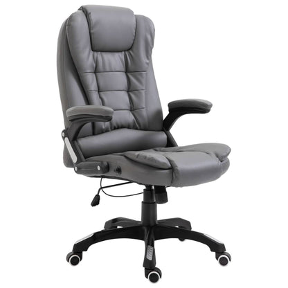 vidaXL Chaise de bureau Anthracite Similicuir