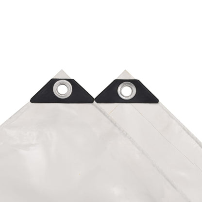 vidaXL Bâche 650 g / m² 1,5 x 6 m Blanc