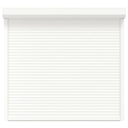 vidaXL Volet roulant aluminium 160x150 cm blanc