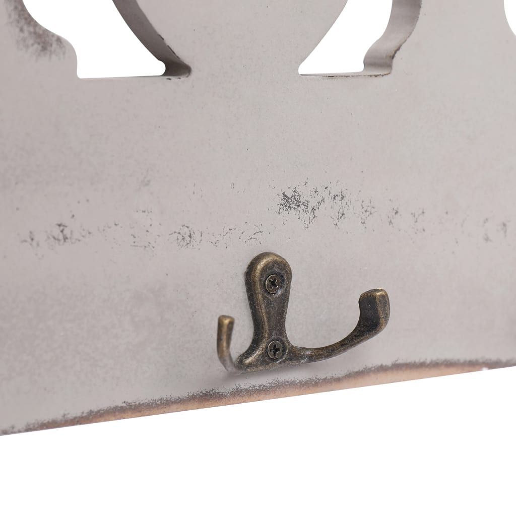 vidaXL Porte-manteau mural HOME 50x23 cm