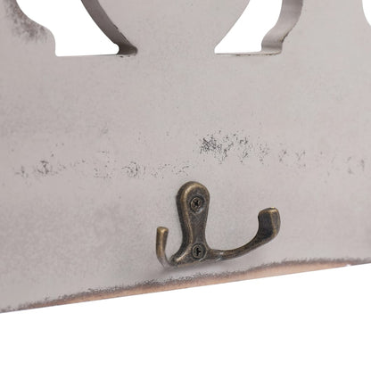 vidaXL Porte-manteau mural HOME 50x23 cm