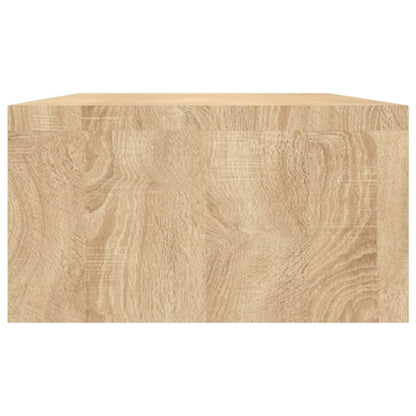 vidaXL Support de moniteur Chêne Sonoma 100 x 24 x 13 cm Aggloméré