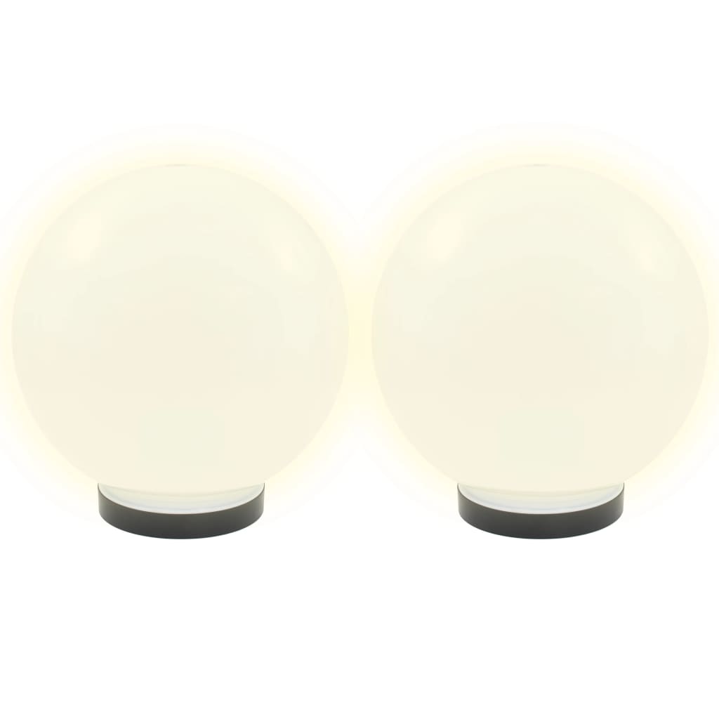vidaXL Lampes à LED sous forme de boule 4 pcs Sphérique 25 cm PMMA