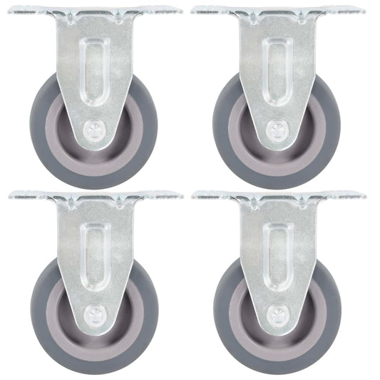 vidaXL 8 pcs Roulettes fixes 50 mm