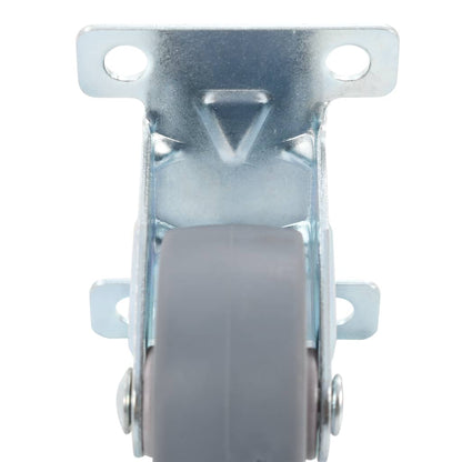 vidaXL 12 pcs Roulettes fixes 50 mm
