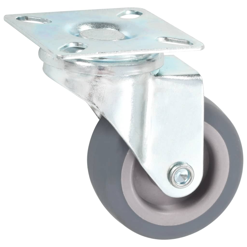vidaXL 24 pcs Roulettes pivotantes 50 mm