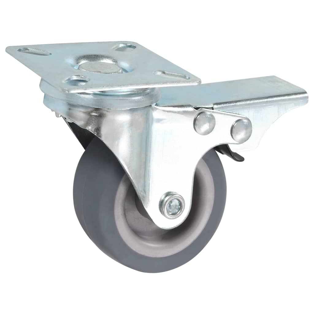 vidaXL 16 pcs Roulettes pivotantes 50 mm