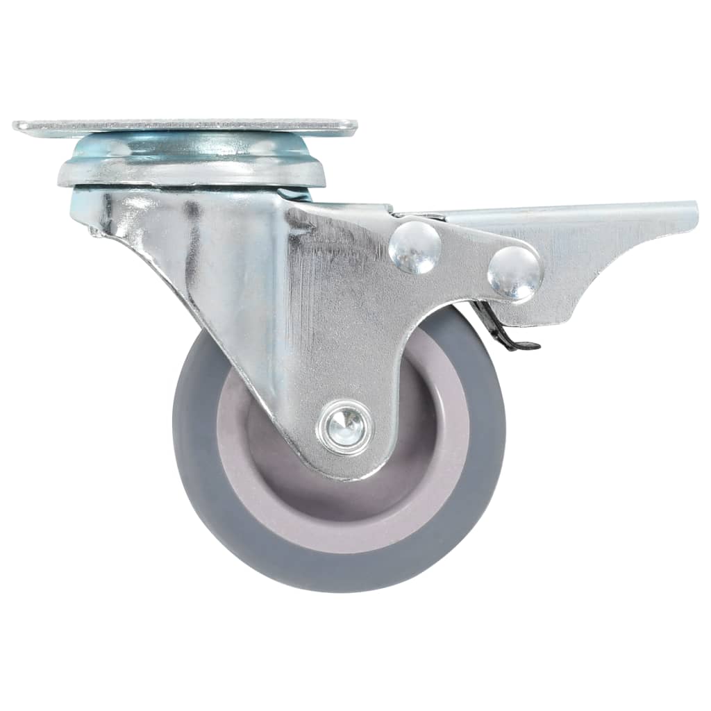 vidaXL 16 pcs Roulettes pivotantes 50 mm