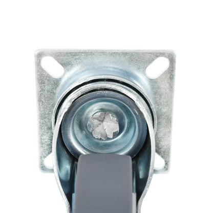 vidaXL 8 pcs Roulettes pivotantes 75 mm