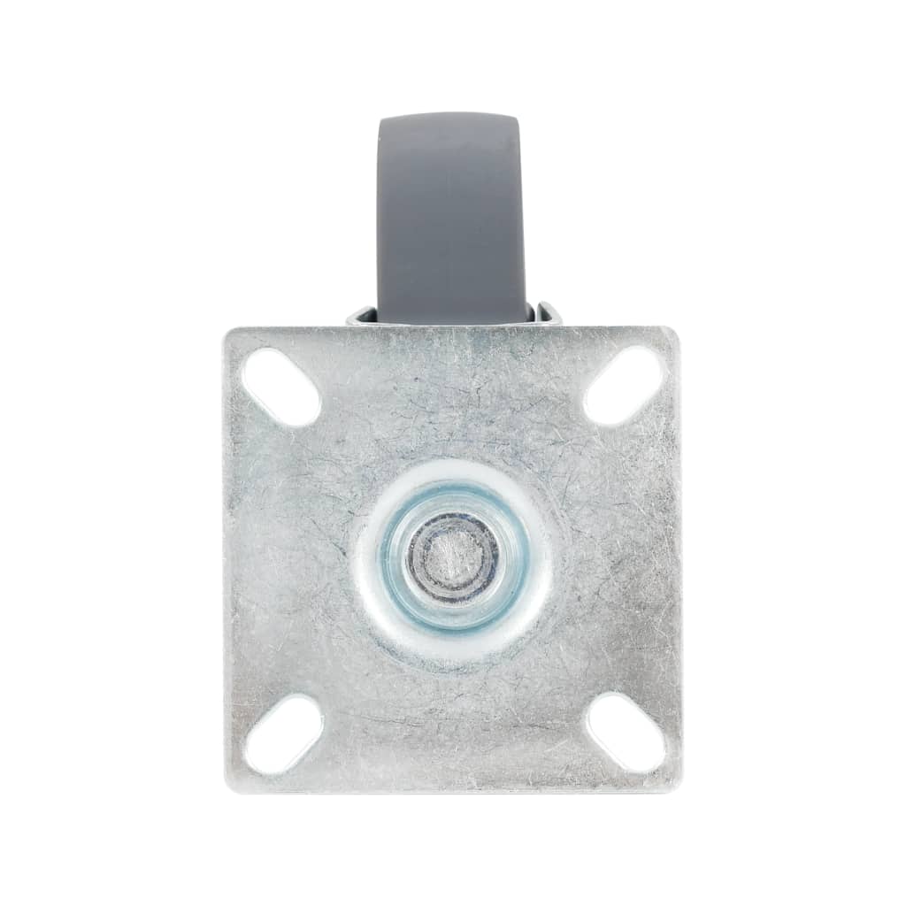 vidaXL 8 pcs Roulettes pivotantes 75 mm