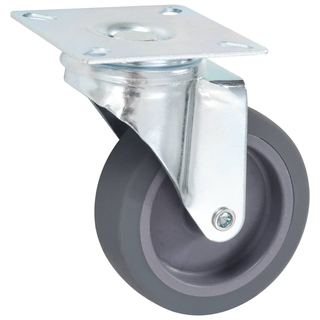 vidaXL 12 pcs Roulettes pivotantes 75 mm