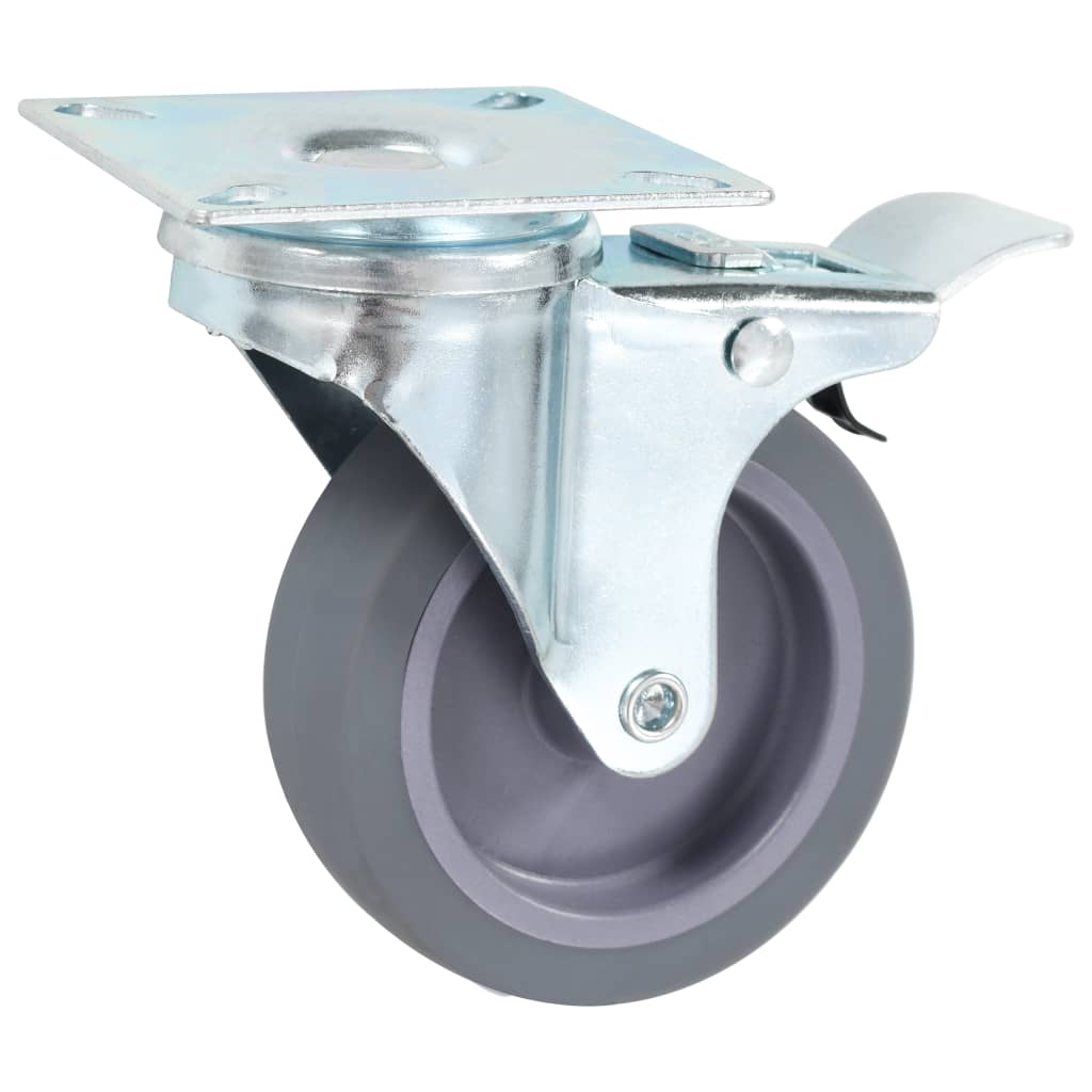 vidaXL 32 pcs Roulettes pivotantes 75 mm