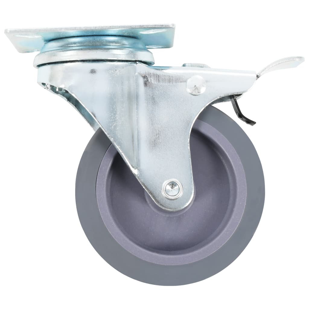 vidaXL 32 pcs Roulettes pivotantes 75 mm