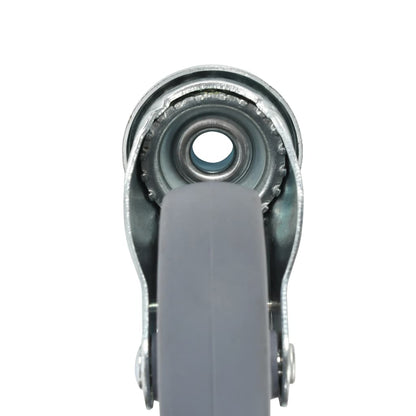 vidaXL 8 pcs Roulettes pivotantes à trou de boulon 100 mm