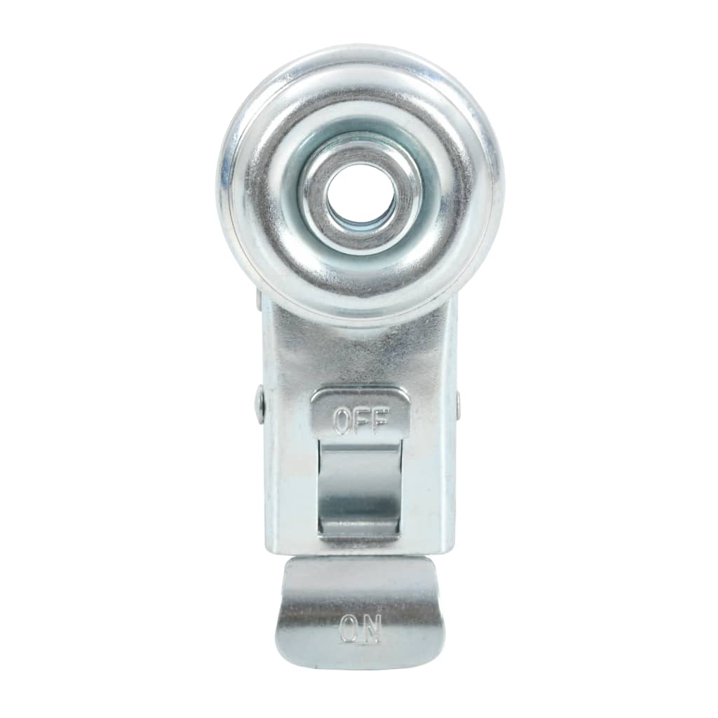 vidaXL 12 pcs Roulettes pivotantes à trou de boulon 100 mm