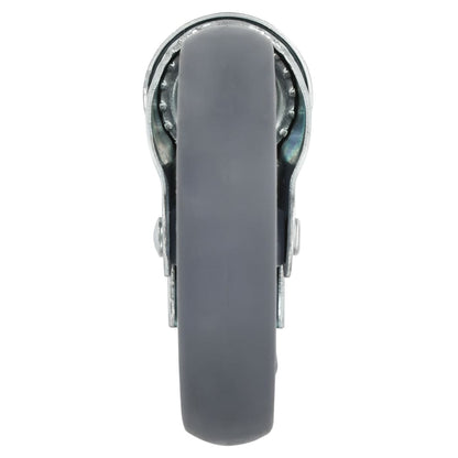 vidaXL 8 pcs Roulettes pivotantes à trou de boulon 125 mm