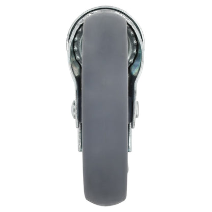 vidaXL 24 pcs Roulettes pivotantes à trou de boulon 125 mm