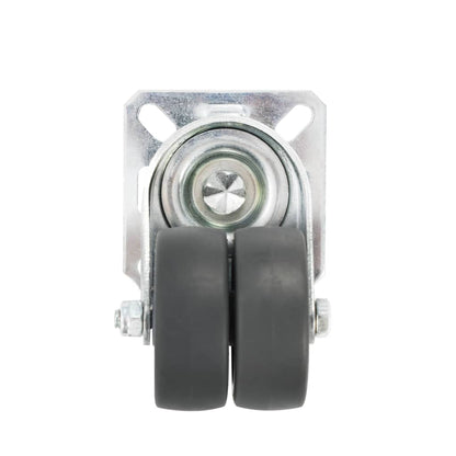 vidaXL 12 pcs Roulettes pivotantes doubles 50 mm
