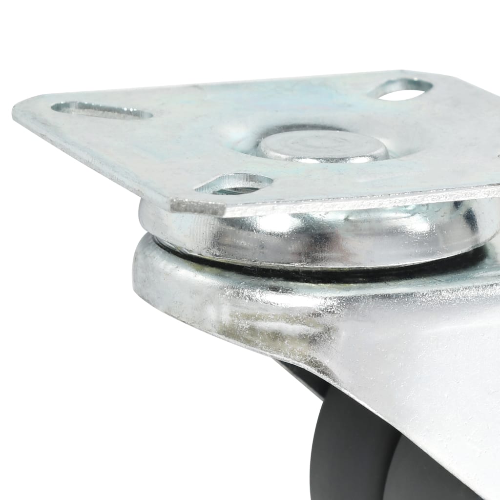 vidaXL 24 pcs Roulettes pivotantes doubles 50 mm