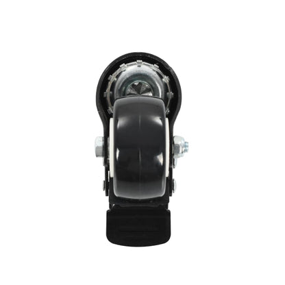 vidaXL Roulettes pivotantes avec freins 12 pcs 50 mm