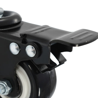 vidaXL Roulettes pivotantes avec freins 32 pcs 50 mm