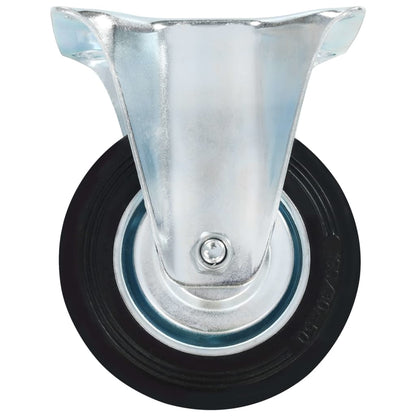 vidaXL 12 pcs Roulettes fixes 100 mm