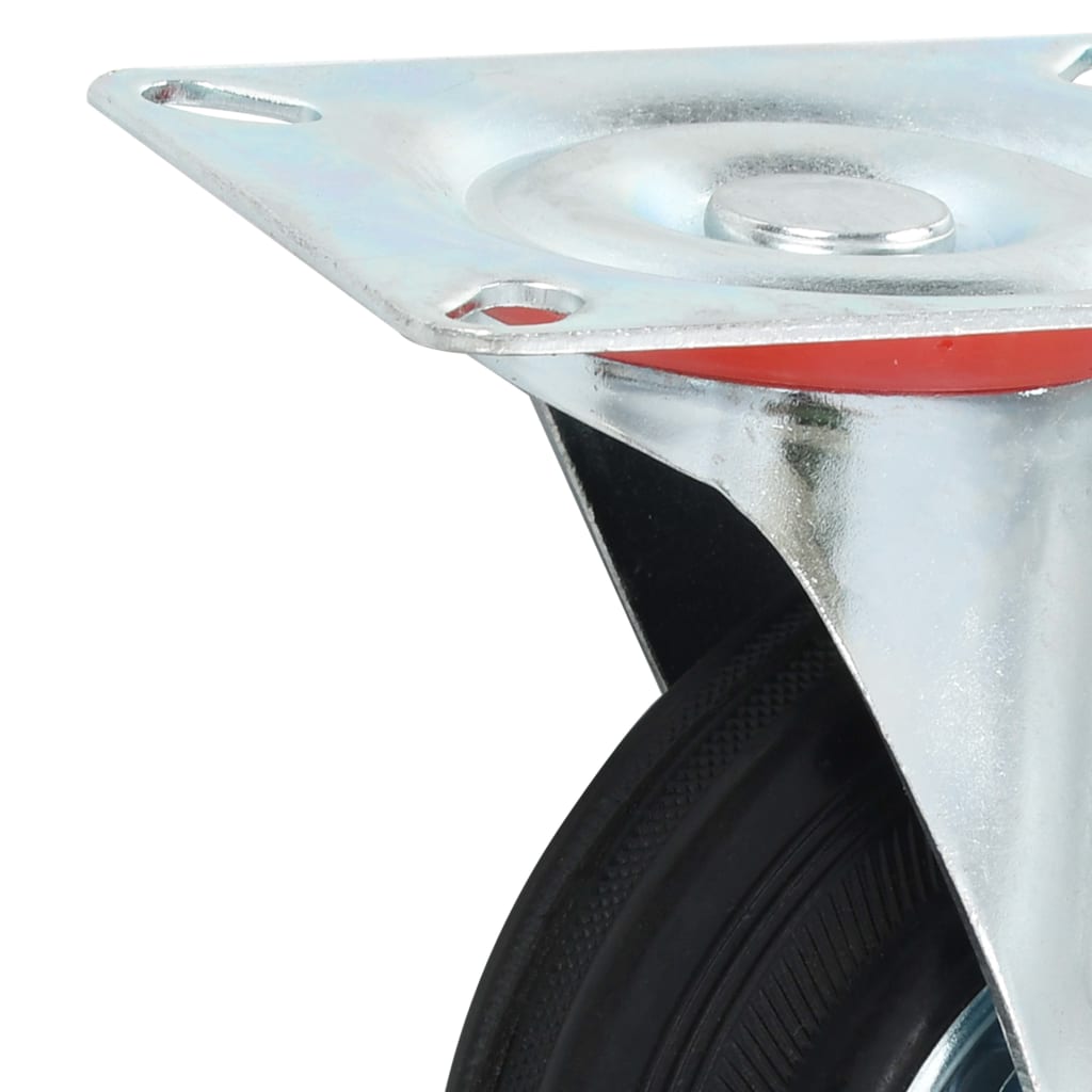 vidaXL 12 pcs Roulettes pivotantes 125 mm
