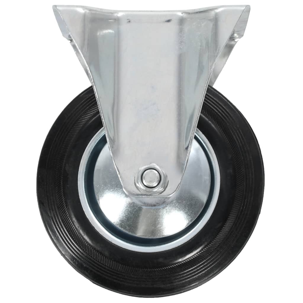 vidaXL 12 pcs Roulettes fixes 160 mm