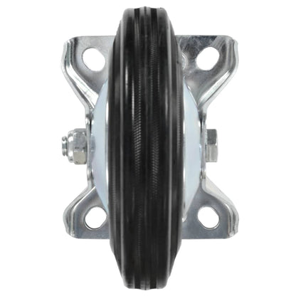 vidaXL 12 pcs Roulettes fixes 160 mm