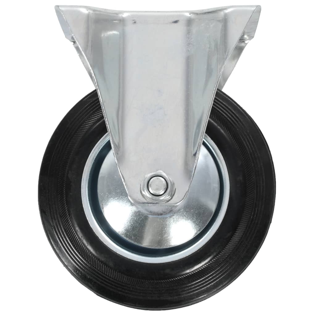vidaXL 24 pcs Roulettes fixes 160 mm