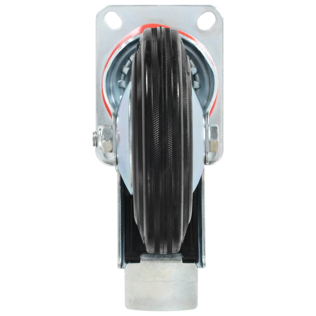 vidaXL 8 pcs Roulettes pivotantes 160 mm