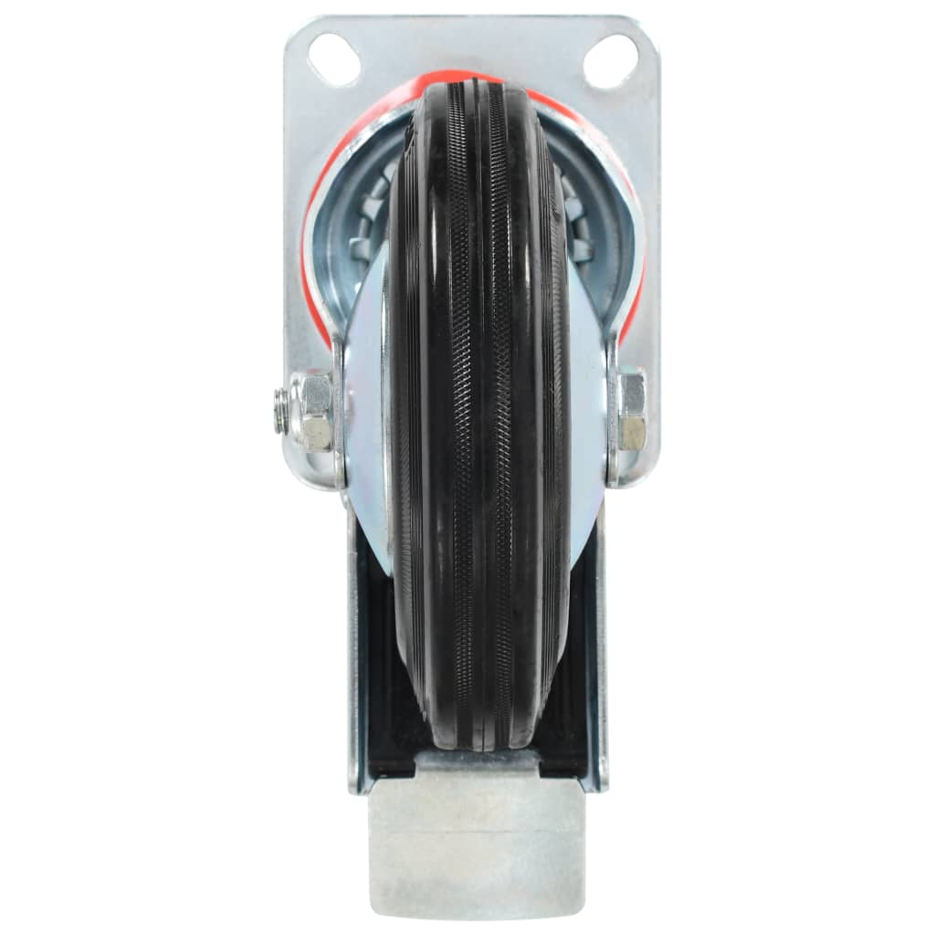 vidaXL 12 pcs Roulettes pivotantes 160 mm