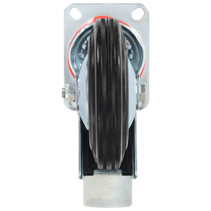 vidaXL16 pcs Roulettes pivotantes 160 mm