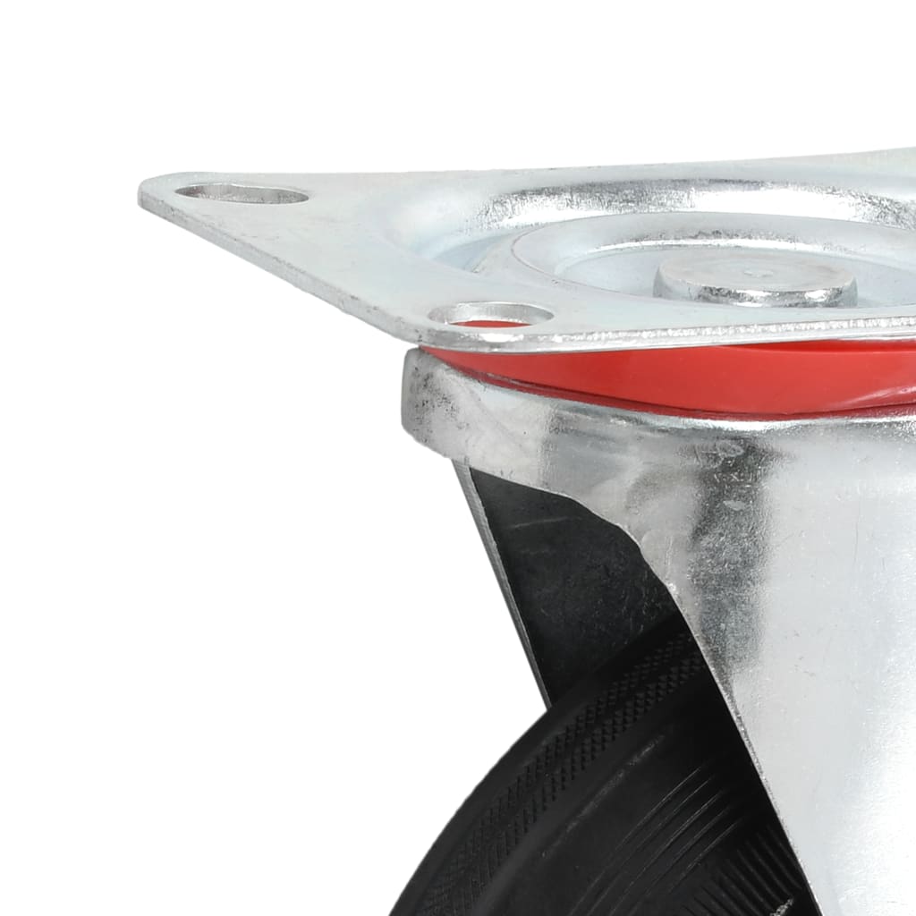vidaXL 12 pcs Roulettes pivotantes 200 mm
