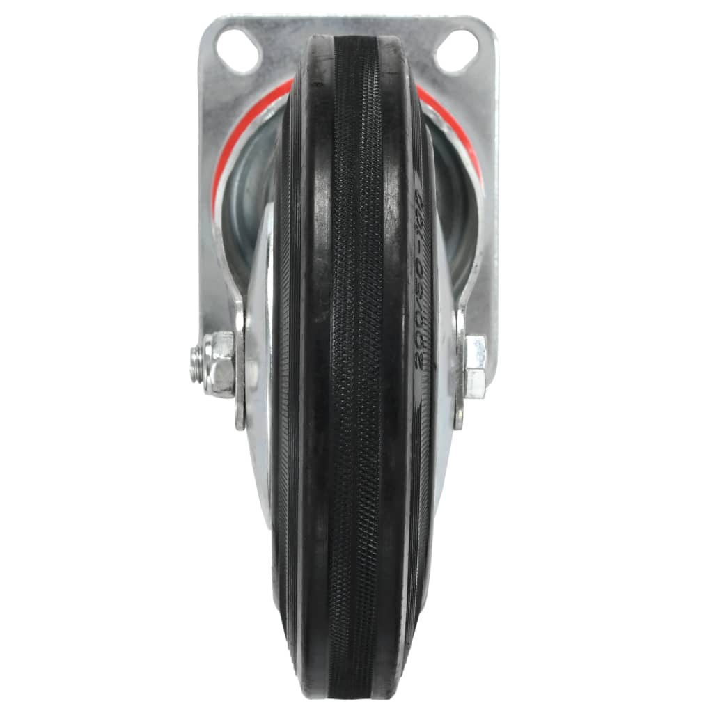 vidaXL 16 pcs Roulettes pivotantes 200 mm