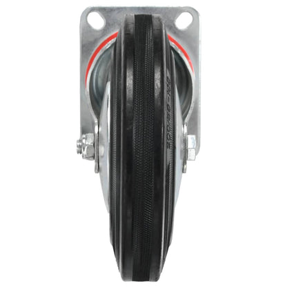 vidaXL 16 pcs Roulettes pivotantes 200 mm