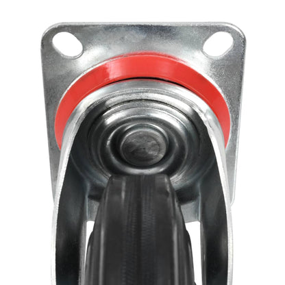vidaXL 32 pcs Roulettes pivotantes 200 mm