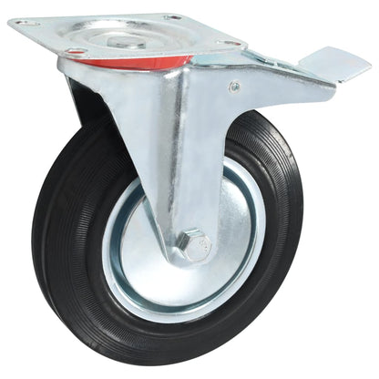 vidaXL 32 pcs Roulettes pivotantes 200 mm