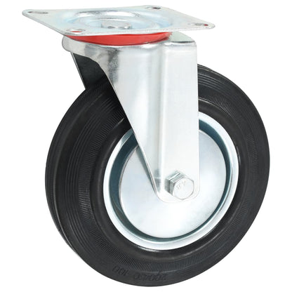 vidaXL 32 pcs Roulettes pivotantes 200 mm