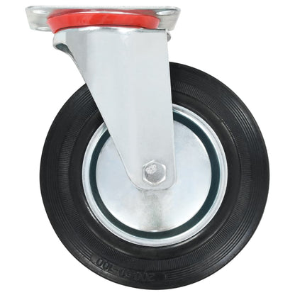 vidaXL 32 pcs Roulettes pivotantes 200 mm