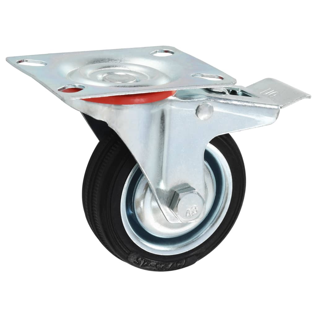 vidaXL 24 pcs Roulettes 75 mm
