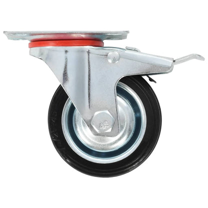 vidaXL 24 pcs Roulettes 75 mm